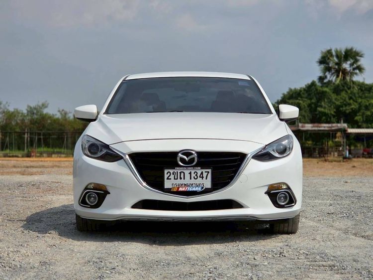 Mazda Mazda3 2016 2.0 S Sedan เบนซิน ไม่ติดแก๊ส เกียร์อัตโนมัติ ขาว รูปที่ 2