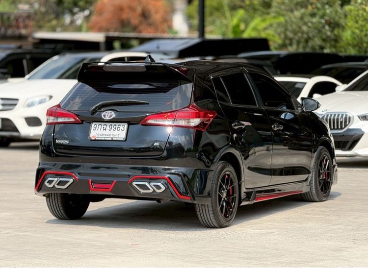 Toyota Yaris 2019 1.2 E Sedan เบนซิน ไม่ติดแก๊ส เกียร์อัตโนมัติ ดำ รูปที่ 4