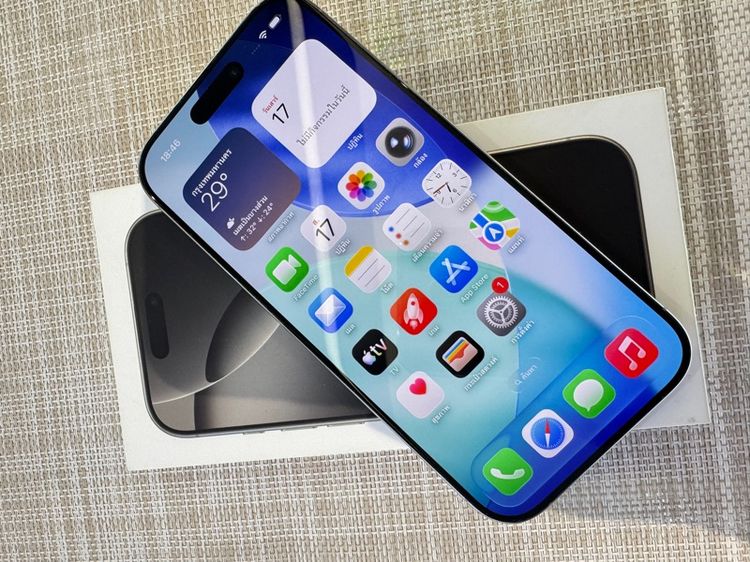 iPhone 16 Pro สีไทเท 512gb ผ่อนได้ รูปที่ 4
