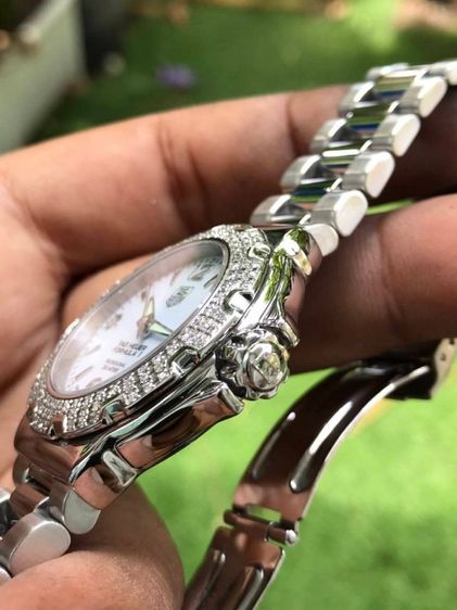 Tag Heuer F1 Quartz Glamour Diamond Bezel  White Dail WAC1215🇨🇭🇨🇭 รูปที่ 8