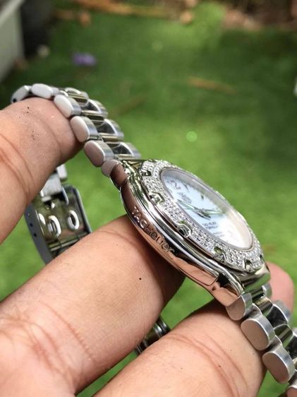 Tag Heuer F1 Quartz Glamour Diamond Bezel  White Dail WAC1215🇨🇭🇨🇭 รูปที่ 7