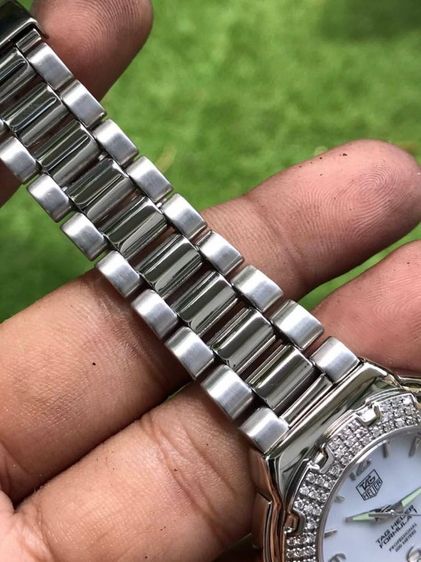 Tag Heuer F1 Quartz Glamour Diamond Bezel  White Dail WAC1215🇨🇭🇨🇭 รูปที่ 9