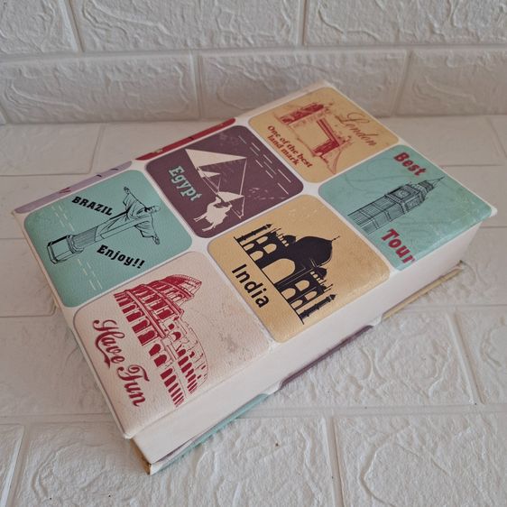 กล่องหนังสือเก็บเครื่องประดับ