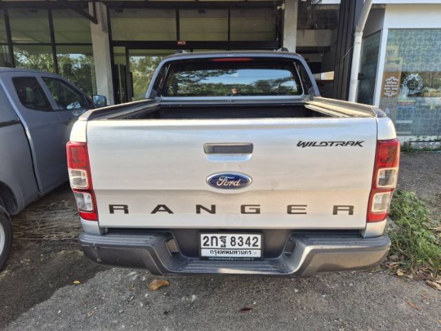 Ford Ranger 2013 2.2 Hi-Rider Wildtrak Pickup ดีเซล ไม่ติดแก๊ส เกียร์อัตโนมัติ เทา รูปที่ 2