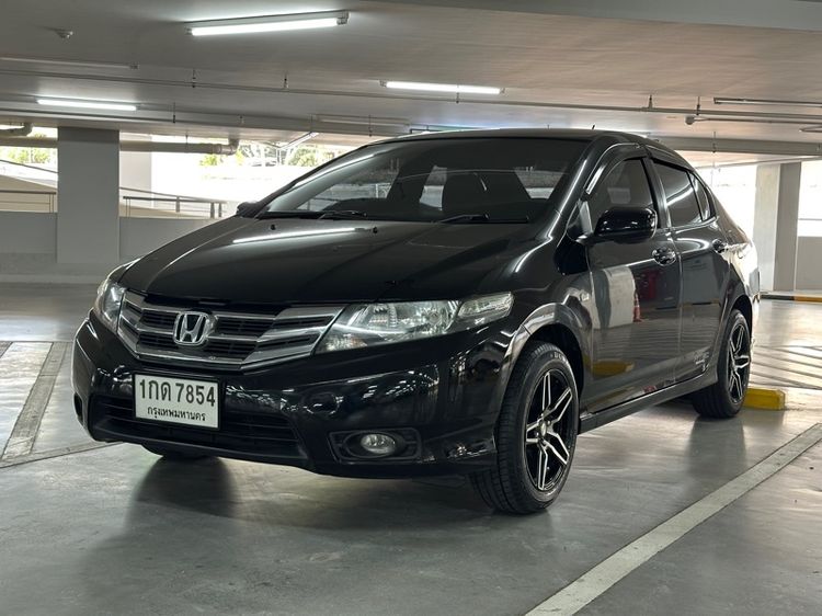 Honda City 2013 1.5 S CNG Sedan เบนซิน NGV เกียร์อัตโนมัติ ดำ รูปที่ 3