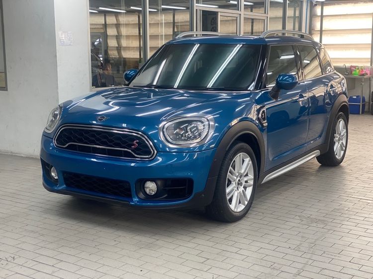 Mini COUNTRYMAN 2019 2.0 S Sedan เบนซิน ไม่ติดแก๊ส เกียร์อัตโนมัติ น้ำเงิน รูปที่ 2