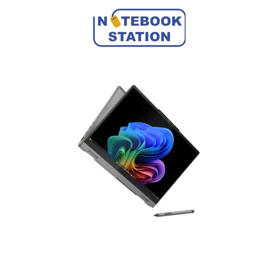 (สินค้ามือหนึ่งไม่แกะกล่อง)Lenovo IdeaPad 5 2-in1 สเปคสูง SnapdragonXPlusX1P-42-100 Ram16 SSD512 จอ14นิ้ว OLED ทัชสกรีนหมุนจอได้360มีปากกา ต รูปที่ 3
