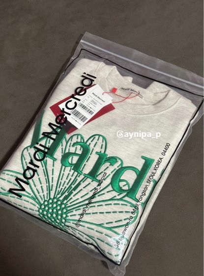 ส่งต่อเสื้อ MARDI MERCREDI SWEATSHIRT  รูปที่ 2