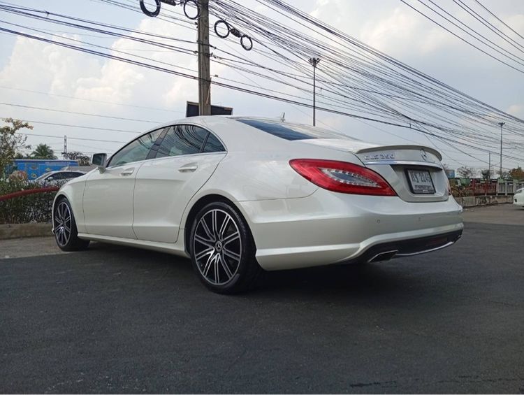 Mercedes-Benz CLS-Class 2014 CLS250 CDI AMG Sedan ดีเซล ไม่ติดแก๊ส เกียร์อัตโนมัติ ขาว รูปที่ 4
