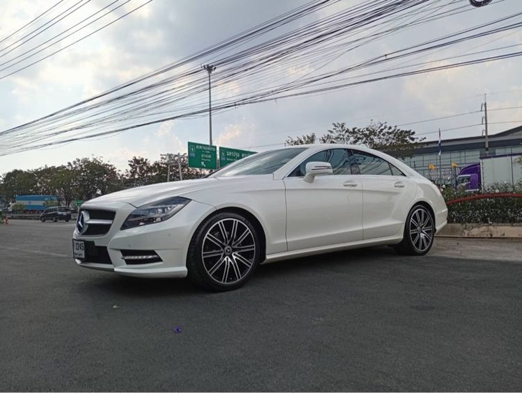 Mercedes-Benz CLS-Class 2014 CLS250 CDI AMG Sedan ดีเซล ไม่ติดแก๊ส เกียร์อัตโนมัติ ขาว รูปที่ 2