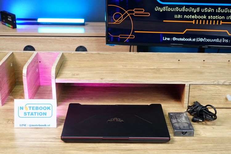 Asus TUF Gaming F15 i5-10300H GTX1650(4GB) Ram8 SSD512GB จอ15.6 FHD 144Hz สเปคเกมมิ่ง คีย์บอร์ดไฟRGB ดีไซน์ฝาหลังสุดเท่ เครื่องพร้อมใช้งาน ส รูปที่ 9