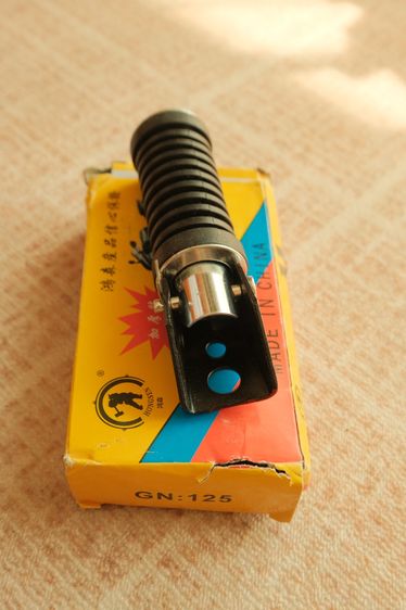 คันเหยียบพักเท้ามอเตอร์ไซค์ GN125 แบบยาง (1 คู่) Foot Pegs รูปที่ 3