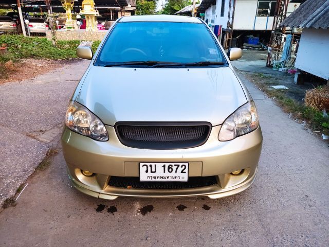 Toyota Altis 2002 1.6 J เบนซิน LPG เกียร์ธรรมดา น้ำตาล รูปที่ 3