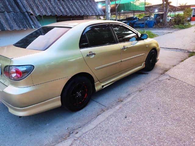 Toyota Altis 2002 1.6 J เบนซิน LPG เกียร์ธรรมดา น้ำตาล รูปที่ 4