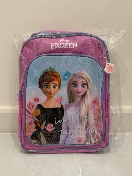 หญิง ชมพู ผ้า กระเป๋าเป้Frozenของใหม่