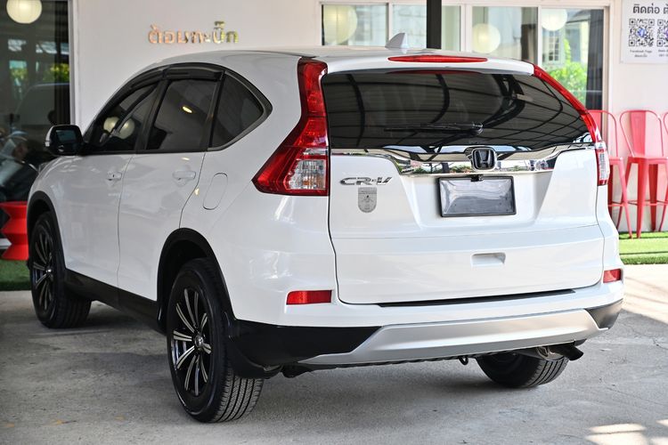 Honda CR-V 2015 2.0 S Utility-car เบนซิน ไม่ติดแก๊ส เกียร์อัตโนมัติ ขาว รูปที่ 4