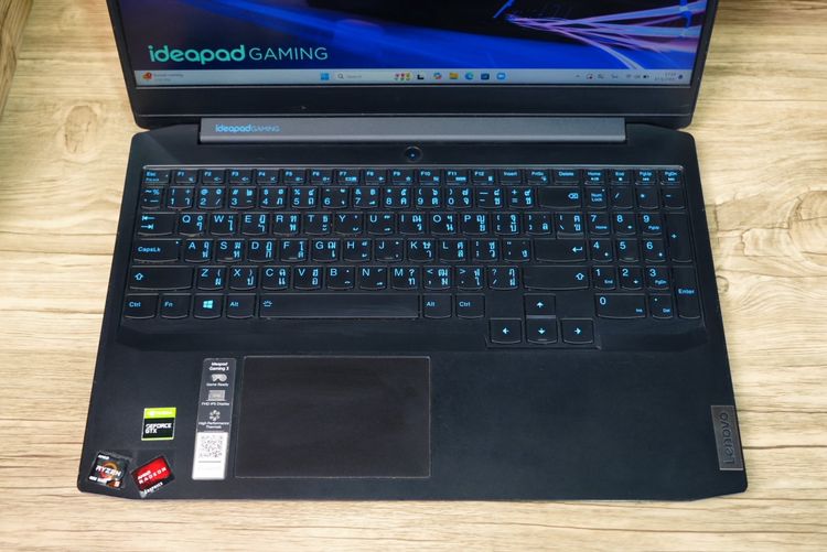 Lenovo IdeaPad Gaming 3 Ryzen5-4600H GTX1650(4GB) RAM16 SSD512 จอ15.6 FHD 120Hz สเปคเกมมิ่ง คีย์บอร์ดไฟสีฟ้า ขายเพียง 10,990.-เท่านั้น รูปที่ 5