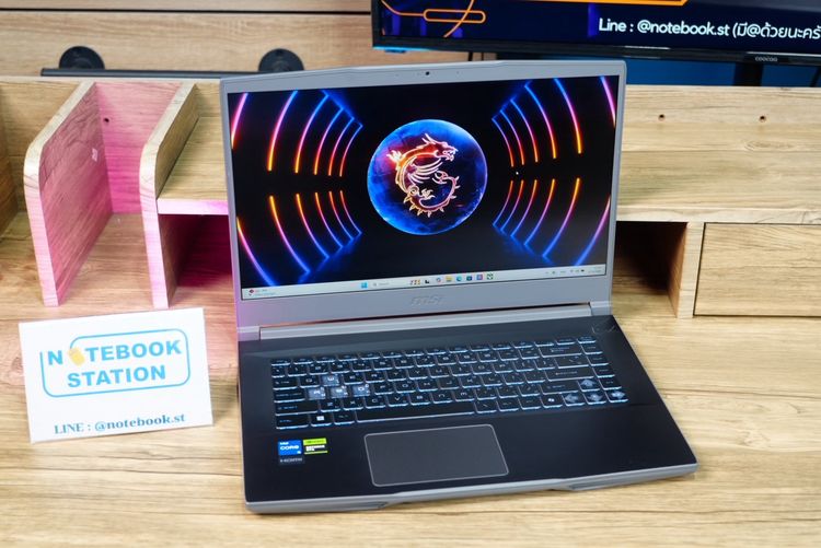 MSI THIN 15 i5-13420H RTX2050(4GB) Ram8 SSD512GB จอ15.6 FHD 144Hz เกมมิ่งสเปคสูง น้ำหนักเบา เครื่องสวย พร้อมประกันศูนย์ เพียง 16,890.- รูปที่ 3