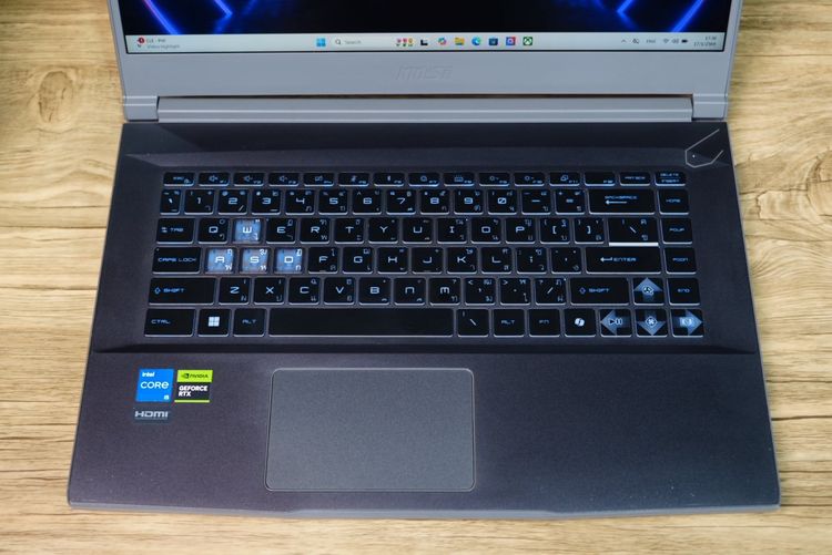 MSI THIN 15 i5-13420H RTX2050(4GB) Ram8 SSD512GB จอ15.6 FHD 144Hz เกมมิ่งสเปคสูง น้ำหนักเบา เครื่องสวย พร้อมประกันศูนย์ เพียง 16,890.- รูปที่ 5