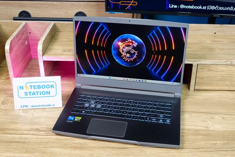 MSI THIN 15 i5-13420H RTX2050(4GB) Ram8 SSD512GB จอ15.6 FHD 144Hz เกมมิ่งสเปคสูง น้ำหนักเบา เครื่องสวย พร้อมประกันศูนย์ เพียง 16,890.- รูปที่ 4