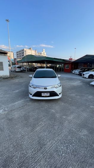 Toyota Vios 2016 1.5 Exclusive เบนซิน ไม่ติดแก๊ส เกียร์อัตโนมัติ ขาว รูปที่ 2