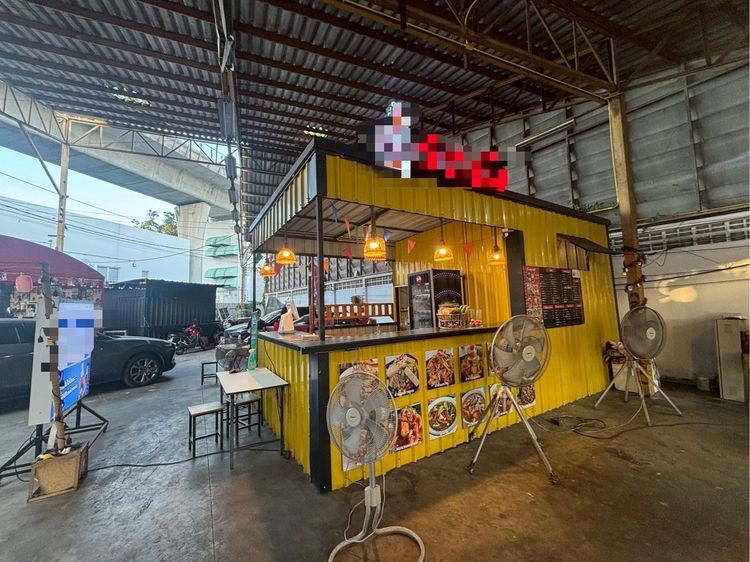พื้นที่/ร้านขายสินค้า เซ้งโครงสร้าง 80000 บ พร้อมอุปกรณ์ 4แยกท่าพระ ใต้MRT ท่าพระ ค่าเช่า 9,500 บาท