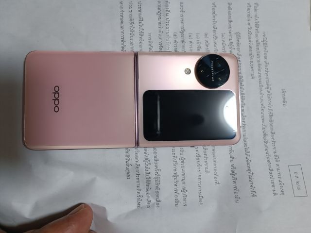 ขาย​oppo​ n3 flipสีชมพูสภาพนางฟ้า รูปที่ 4