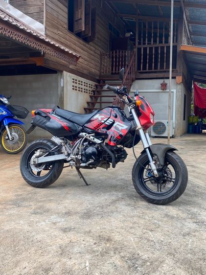 ksrตัวเก่า สีแดงดำลาย5