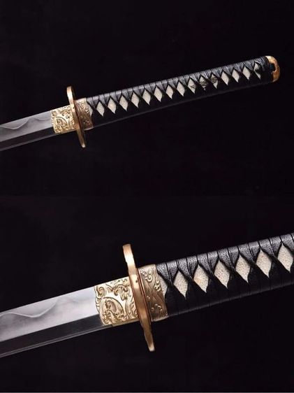 คาตานะญี่ปุ่น T10 ขัดขุ่น3ระดับ พร้อมใบเซอร์  รูปที่ 7