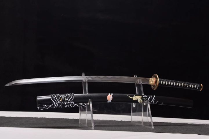 คาตานะญี่ปุ่น T10 ขัดขุ่น3ระดับ พร้อมใบเซอร์  รูปที่ 3