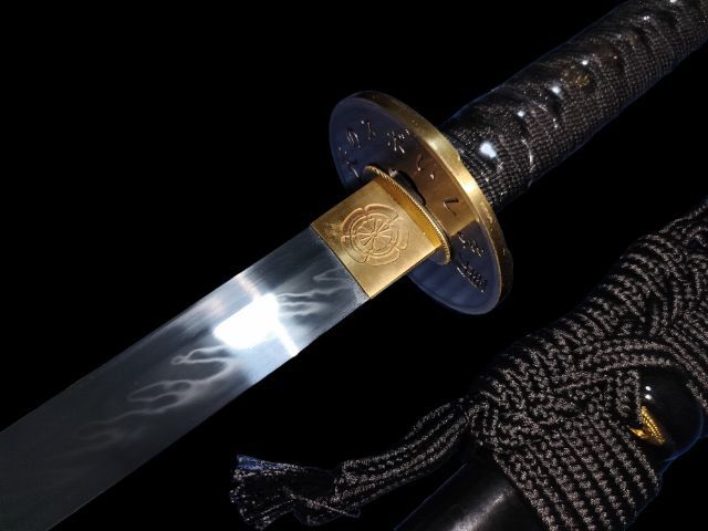 ดาบซามูไร คาตานะญี่ปุ่น ขนาดนากามากิ T10 พร้อมใบเซอร์ รูปที่ 8