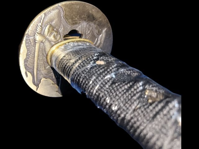 ดาบซามูไร คาตานะญี่ปุ่น ขนาดนากามากิ T10 พร้อมใบเซอร์ รูปที่ 5