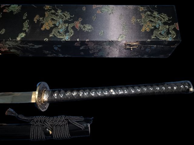 ดาบซามูไร คาตานะญี่ปุ่น ขนาดนากามากิ T10 พร้อมใบเซอร์ รูปที่ 6