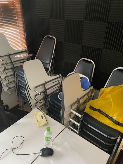 เก้าอี้เลคเชอร์ ชุบโครเมี่ยม มือสอง รูปที่ 3