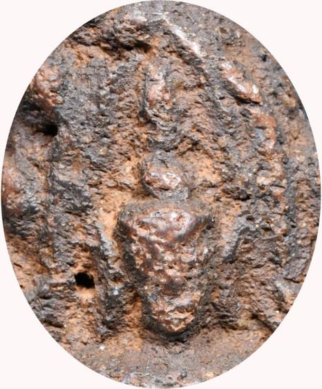 พระขุนแผนพลายเดี่ยว กรุบ้านกร่าง หน้าเทวดา เนื้อดิน เก่า รูปที่ 3