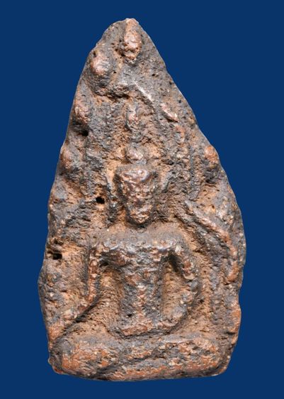 พระขุนแผนพลายเดี่ยว กรุบ้านกร่าง หน้าเทวดา เนื้อดิน เก่า รูปที่ 9