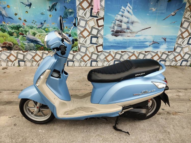 🛵ยังไงก็ขาย Grand filano ปี 59 เครื่องดี สีสวย สตาร์ทมือ เล่มชุดโอนครบ+เปลี่ยนถ่ายน้ำมันเครื่องฟรี ส่งฟรี30 ก.ม รูปที่ 2
