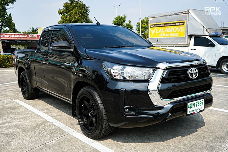 Toyota Hilux Revo 2022 2.4 Z Edition Entry Pickup ดีเซล ไม่ติดแก๊ส เกียร์ธรรมดา ดำ รูปที่ 3