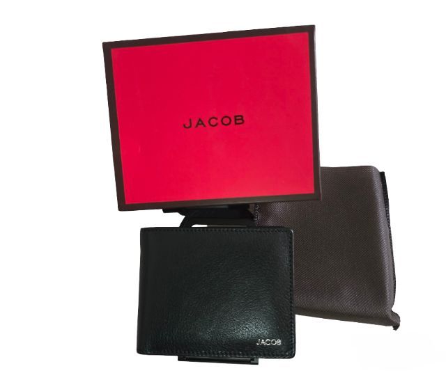 🔥🔥SALE🔥🔥ลดราคา‼️กระเป๋าสตางต์ผช.JACOB หนังแท้สึดำ เหลือ 550  ด่วน❗️ รูปที่ 2