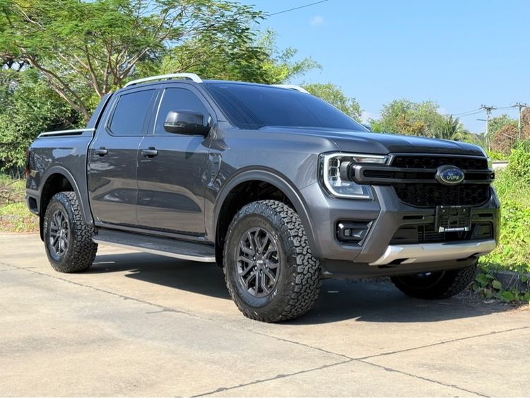 รถ Ford Ranger 2.0 Turbo Hi-Rider Wildtrak สี เทา
