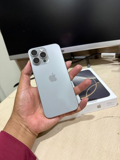 iPhone 16 Pro Max 512GB Natural Titanium มีร่องรอยบ้าง โดยรวมสวย แบต 94 สอบถามเพิ่มเติมได้ครับ