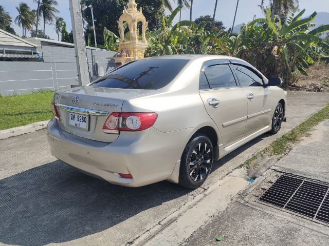 Toyota Altis 2011 1.6 E CNG Sedan เบนซิน NGV เกียร์อัตโนมัติ บรอนซ์ทอง รูปที่ 3