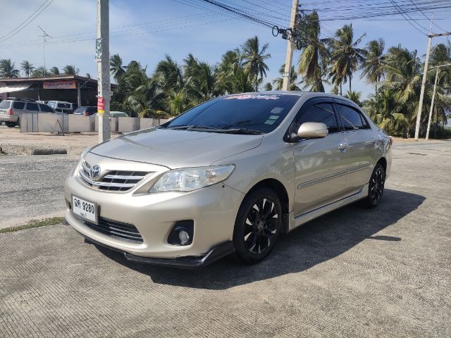 Toyota Altis 2011 1.6 E CNG Sedan เบนซิน NGV เกียร์อัตโนมัติ บรอนซ์ทอง รูปที่ 4