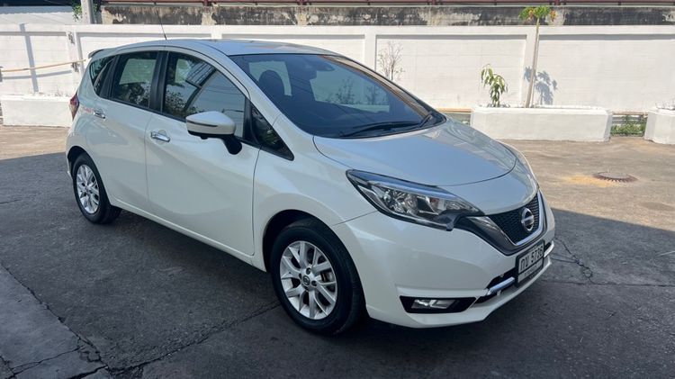 Nissan Note 2018 1.2 VL Sedan เบนซิน ไม่ติดแก๊ส เกียร์อัตโนมัติ ขาว รูปที่ 3