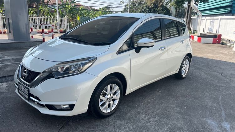 Nissan Note 2018 1.2 VL Sedan เบนซิน ไม่ติดแก๊ส เกียร์อัตโนมัติ ขาว รูปที่ 2