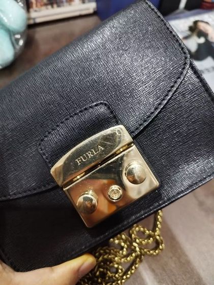 ไม่ระบุ ดำ หนังแท้ กระเป๋า FURLA (ฟูร์ล่า) ราคารวมส่ง EMS ค่ะ