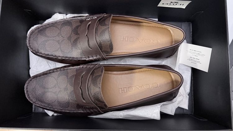 รองเท้า loafer Coach สี Brown รูปที่ 2