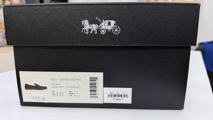 รองเท้า loafer Coach สี Brown รูปที่ 17