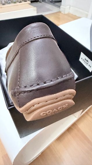 รองเท้า loafer Coach สี Brown รูปที่ 5