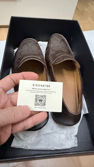 รองเท้า loafer Coach สี Brown รูปที่ 3